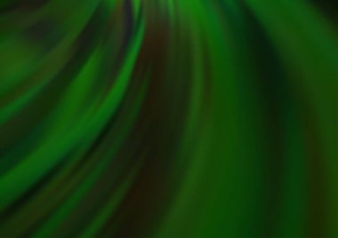 Açık Yeşil çizgili bir şablon, oval.