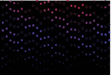 Koyu mavi, küreli kırmızı vektör deseni. Doğa tarzında bulanık halkaları olan güzel renkli çizimler. Posterler, afişler için tasarım.
