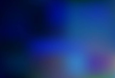 Koyu mavi vektör soyut parlak şablonu bulanıklaştırdı. Yaratıcı illüstrasyon, yarım tonlu ve eğimli. İşiniz için basit tasarım.