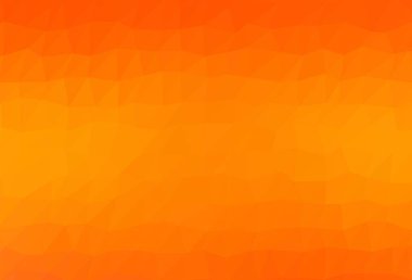 Açık Turuncu vektör soyut mozaik desen. Renkli soyut çizimler ve gradyan. İş tasarımınız için tamamen yeni bir şablon.