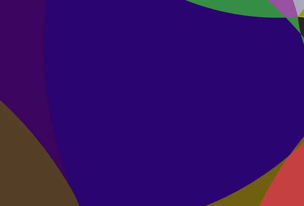 Dark Multicolor Sfondo Vettore Arcobaleno Con Forme Lampada Campione Geometrico — Vettoriale Stock