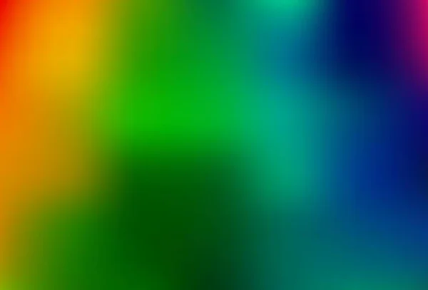 Světlý Mnohobarevný Duhový Vektor Rozmazané Barevné Pozadí Kreativní Ilustrace Polotónovém — Stockový vektor
