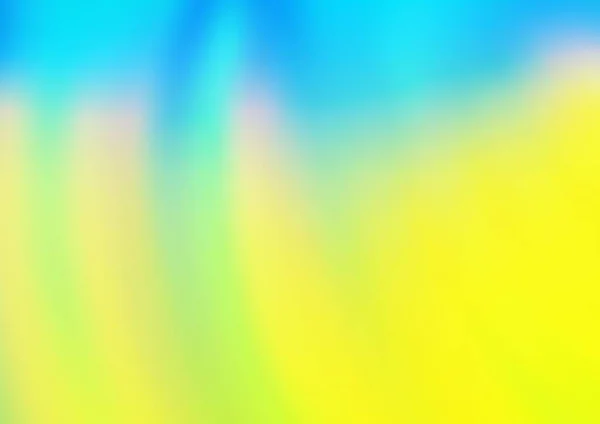 Светло Синий Желтый Векторный Фон Лавовыми Формами — стоковый вектор