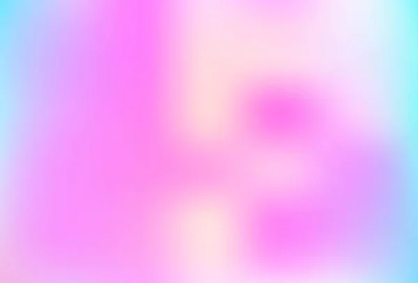 Light Pink Blue Vector Bokeh Colorful Pattern Creative Illustration Halftone — Stock Vector