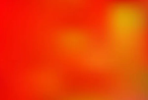 Rojo Claro Vector Amarillo Borrosa Plantilla Brillante Ilustración Colorida Brillante — Vector de stock