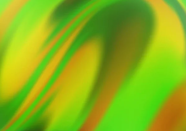 Світло Зелений Векторний Фон Вигнутими Лініями — стоковий вектор