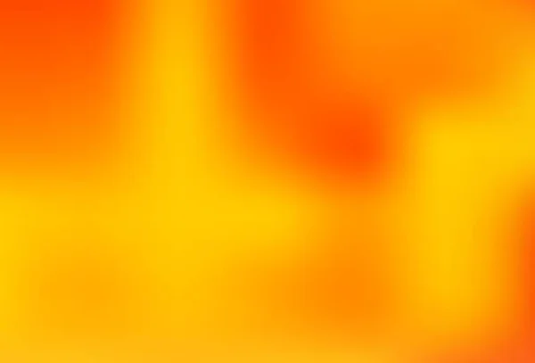 Light Orange Vektor Verschwommen Hellen Hintergrund Kreative Illustration Halbtonstil Mit — Stockvektor