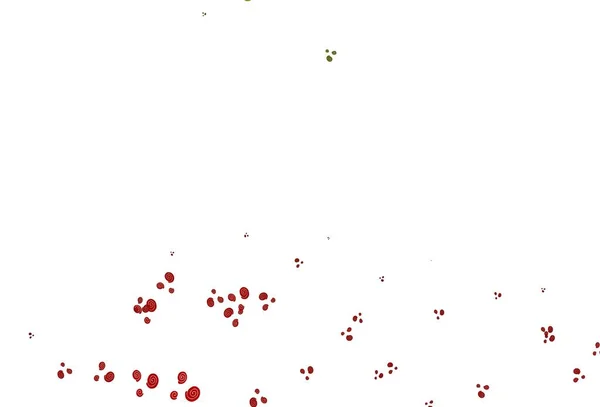 Világoszöld Piros Vektor Sablon Hajlított Vonalakkal Kreatív Geometriai Illusztráció Márvány — Stock Vector