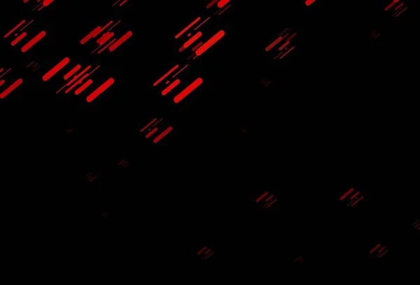 Темно Красный Векторный Отскок Длинными Линиями Линии Размытом Абстрактном Фоне — стоковый вектор