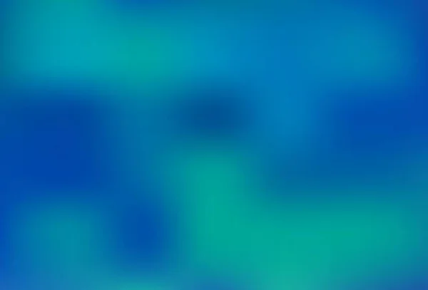 Tmavě Modrá Vektorová Abstraktní Rozmazaná Šablona Zářící Barevné Ilustrace Zbrusu — Stockový vektor