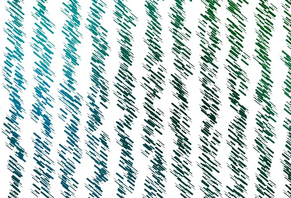 Hellblaues Grünes Vektorlayout Mit Flachen Linien Verschwommenes Dekoratives Design Schlichtem — Stockvektor
