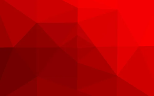 Φως Κόκκινο Διάνυσμα Πολύγωνο Αφηρημένο Φόντο — Διανυσματικό Αρχείο