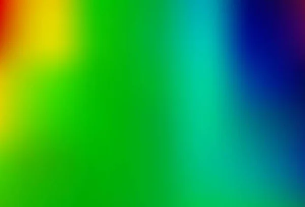 Helles Multicolor Rainbow Vector Hochglanz Bokeh Muster Kreative Illustration Halbtonstil — Stockvektor