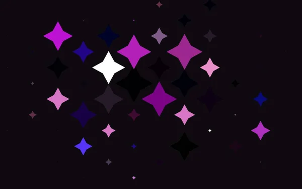 Свет Разноцветный Векторный Рисунок Рейнбоу Звездами — стоковый вектор