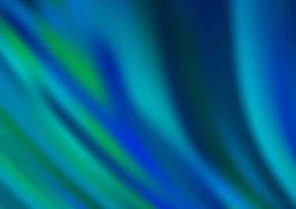 Светло Голубой Векторный Рисунок Изогнутыми Лентами — стоковый вектор