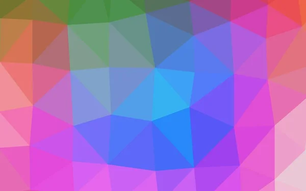 Luz Multicolor Vector Del Arco Iris Abstracto Textura Poligonal — Vector de stock