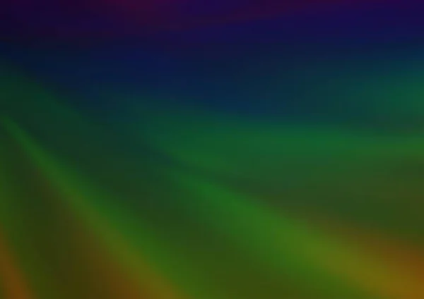 Темная Разноцветность Размытый Вектор Рейнбоу — стоковый вектор