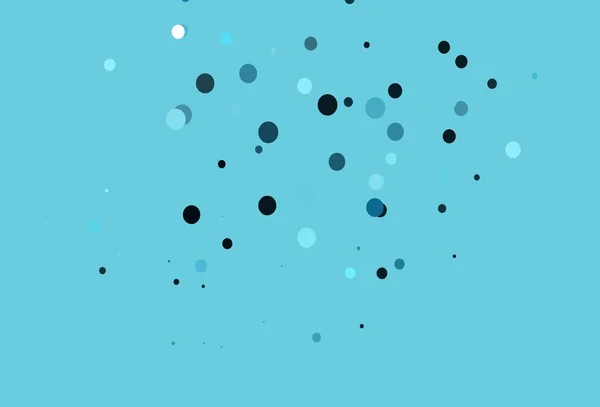 Fondo Vectorial Luz Azul Con Puntos Ilustración Abstracta Moderna Con — Vector de stock