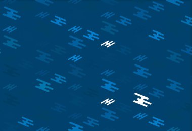 Düz çizgileri olan hafif BLUE vektör düzeni. Renkli çubuklarla gösterişli soyut çizimler. İş broşürleri, broşürler için desen.