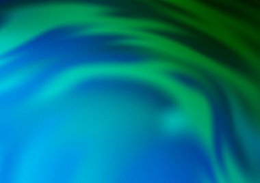 Açık Mavi, Yeşil vektör soyut parlak şablon.