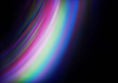 Koyu pembe, eğri çizgileri olan mavi vektör arkaplan.