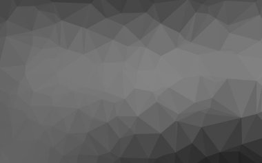 Açık Gümüş, Gri vektör çokgen yerleşimi.