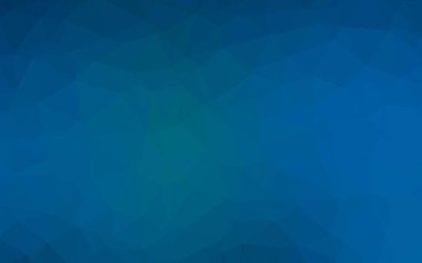 Hafif BLUE vektörü soyut çokgen kapağı.