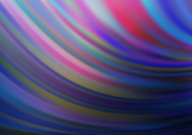 Açık Mor çizgili vektör deseni, oval.