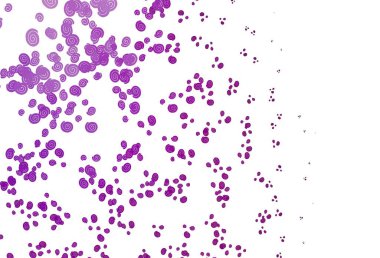 Bükülmüş kurdeleli açık mor vektör deseni. Eğilimli zarif, parlak bir çizim. Reklamlarınız, posterleriniz, afişleriniz için yepyeni bir tasarım..