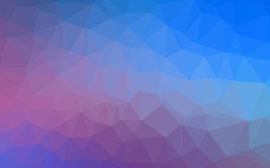 Açık Mavi, Kırmızı vektör soyut mozaik zemin.