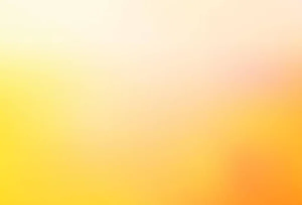 Ljusgul Orange Vektor Abstrakt Mall Färgglad Illustration Suddig Stil Med — Stock vektor