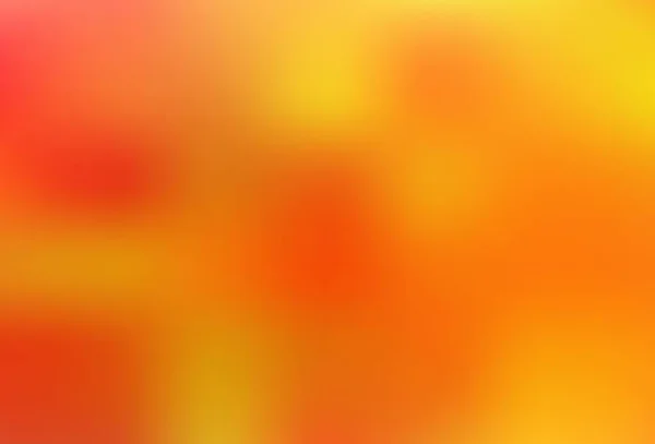 Light Yellow Orange Vector Abstract Background Colorful Illustration Blurry Style — Stockvektor