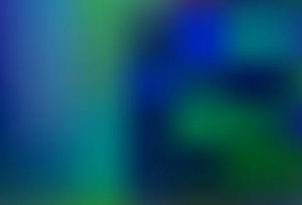 Light Blue Vector Blurred Shine Abstract Background Glitter Abstract Illustration —  Vetores de Stock