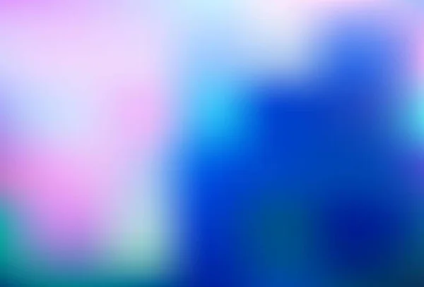 Light Pink Blue Vector Modern Bokeh Pattern Shining Colorful Illustration — Stock vektor