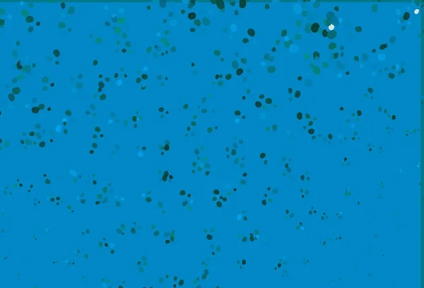 Lichtblauwe Groene Vectorachtergrond Met Gebogen Lijnen Kleurrijke Illustratie Abstracte Marmeren — Stockvector
