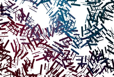 Düz çizgileri olan koyu pembe vektör düzeni. Bulanık dekoratif tasarım basit bir şekilde çizgilerle. Web siteleri, iniş sayfaları için desen.