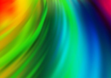 Açık Çokrenkli, sıvı şekilli Gökkuşağı vektör arkaplanı.