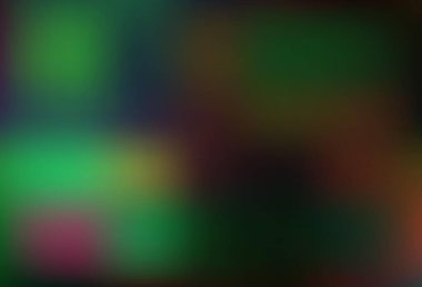 Koyu yeşil vektör soyut bokeh deseni. Soyut ve gradyan renkte renkli çizimler. İşiniz için en iyi bulanık tasarım.