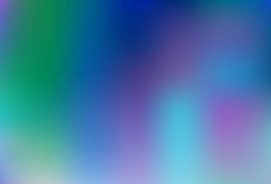 Açık BLUE vektörü parlak arkaplanı özetliyor. Renkli soyut çizimler ve gradyan. Tasarımınız için yepyeni bir şablon.