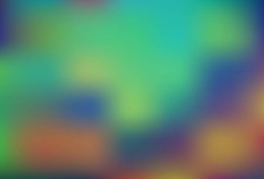 Açık yeşil vektör soyut bulanık desen. Yaratıcı illüstrasyon, yarım tonlu ve eğimli. Tasarımınız için yepyeni bir şablon.