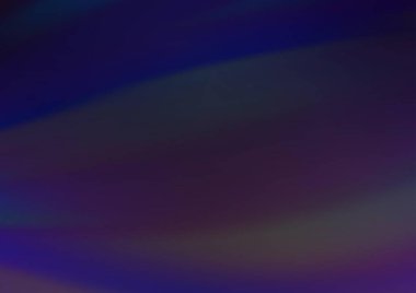 Koyu mavi vektör modern bokeh deseni.