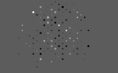 Açık Gümüş, diskleri olan gri vektör dokusu.