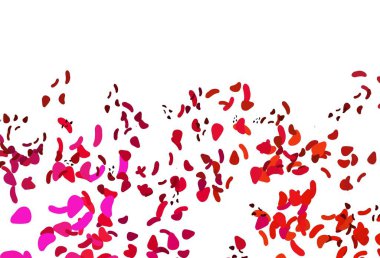 Açık pembe, soyut şekilli sarı vektör arkaplan. Soyut gradyan şekilli basit renkli çizimler. Kartvizitiniz için modern tasarım.