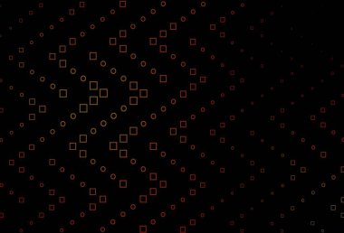 Dark Red, Yellow vector backdrop with lines, rectangles. Beautiful illustration with rectangles and squares. Pattern for busines booklets, leaflets.