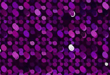 Light Purple vector background with abstract lines. Colorful abstract illustration with gradient lines. The template for cell phone backgrounds.