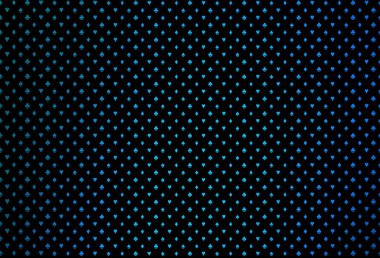 Dark blue vector pattern with symbol of cards. Shining illustration with hearts, spades, clubs, diamonds. Pattern for booklets, leaflets of gambling houses.