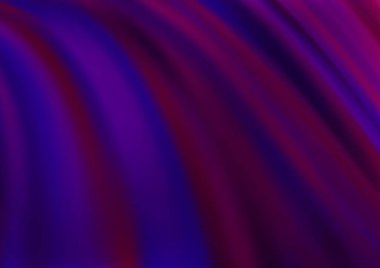 Bükülmüş kurdeleli koyu mor vektör deseni.