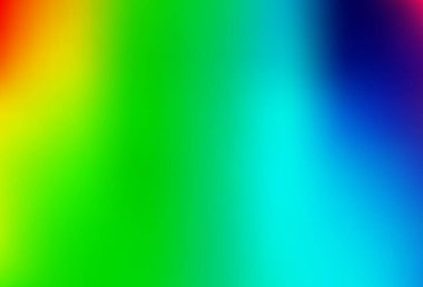 Light Multicolor, Rainbow vector blurred bright background. Modern abstract illustration with gradient. Elegant cover for a brand book.