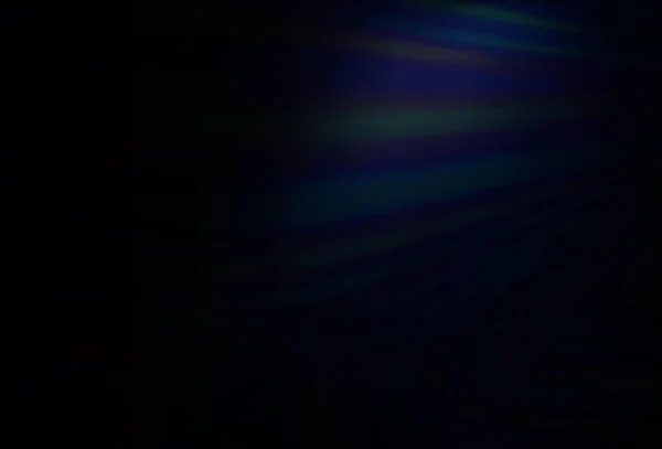Темно Синий Векторный Фон Линиями Современная Абстрактная Градиентная Иллюстрация Бенди — стоковый вектор