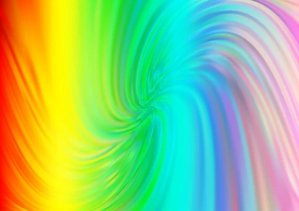 Licht Multicolor Regenbogen Vektorhintergrund Mit Lava Formen — Stockvektor